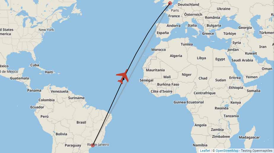 Passagem de avião (Rio – Londres)