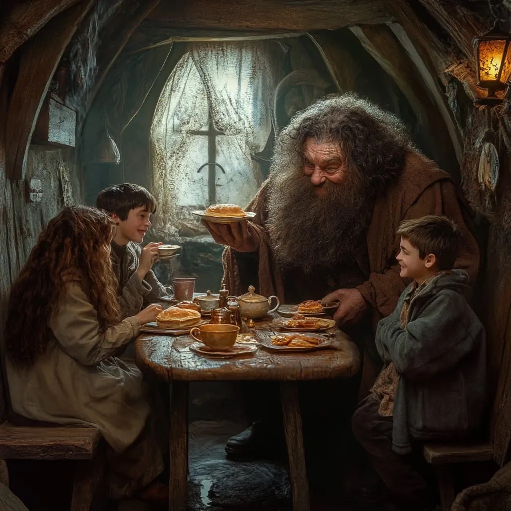 Lanches com Hagrid
